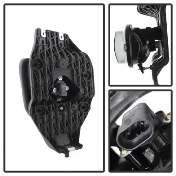 Picture of Spyder Ford F250 F350 F450 F550 XLT 2011-2016 OEM Style Fog Lights W-Switch Smoke FL-FF25011-SM