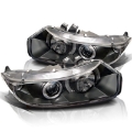 Picture of Spyder Honda Civic 06-08 2Dr Projector Headlights LED Halo Black High H1 Low H1 PRO-YD-HC06-2D-HL-BK
