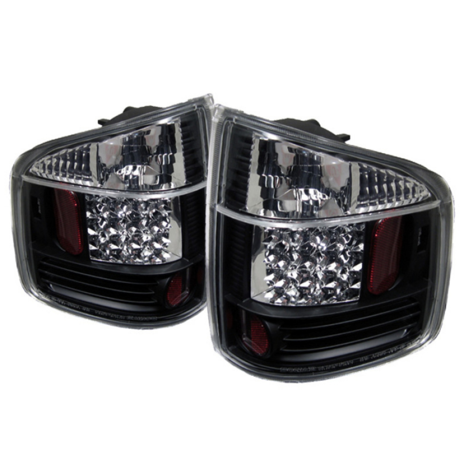 Picture of Spyder Chevy S10 94-04-GMC Sonoma 94-04-Isuzu Hombre 96-00 LED Tail Lights Blk ALT-YD-CS1094-LED-BK