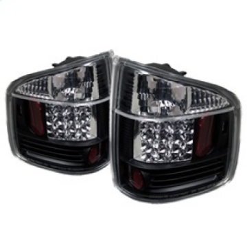 Picture of Spyder Chevy S10 94-04-GMC Sonoma 94-04-Isuzu Hombre 96-00 LED Tail Lights Blk ALT-YD-CS1094-LED-BK