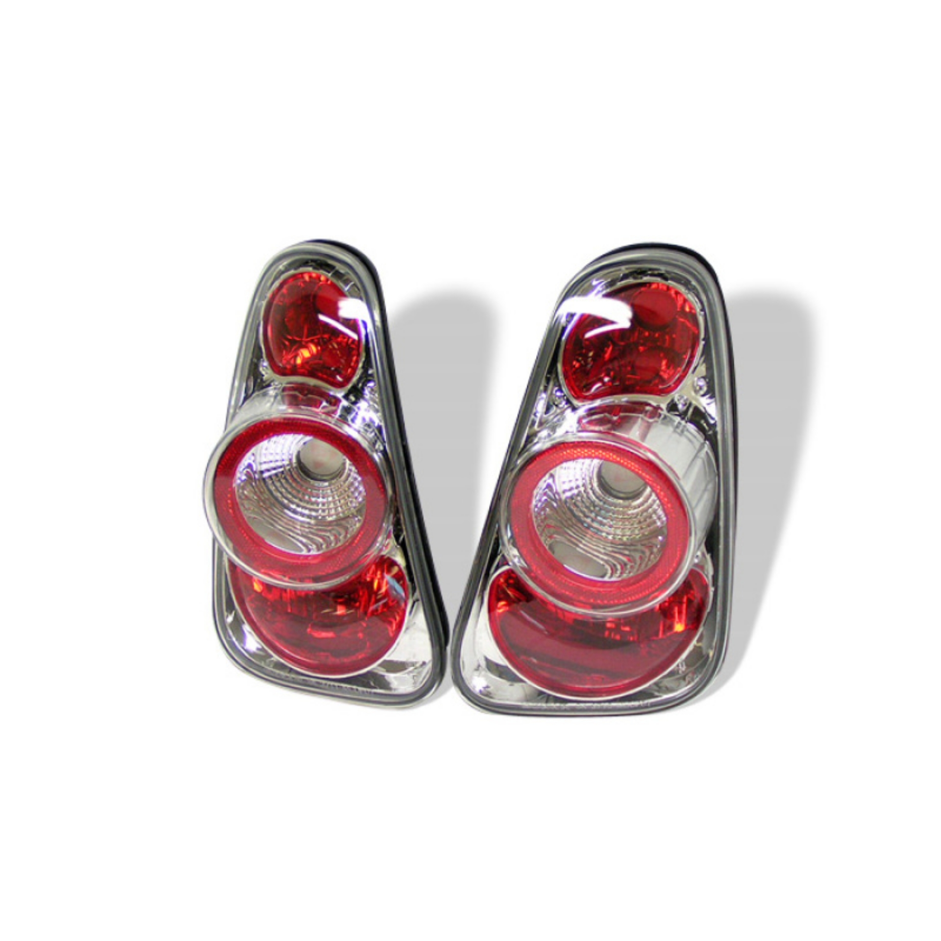 Picture of Spyder Mini Cooper 02-06-Cooper Convertibles 05-08 Euro Style Tail Lights Chrome ALT-YD-MC02-C