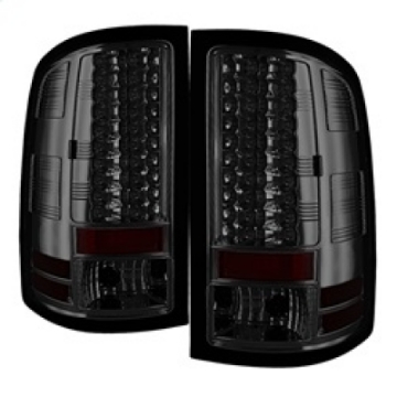 Picture of Spyder GMC Sierra 07-13 Not fit 3500 Dually 4 Rear WheelsLED Tail Lights Smoke ALT-YD-GS07-LED-SM