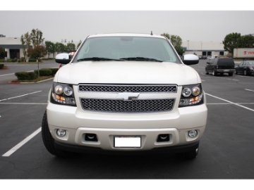 Picture of Spyder Chevy Suburban 1500-2500 07-14 Projector Headlights CCFL Halo LED Black PRO-YD-CSUB07-CCFL-BK