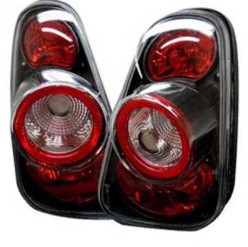 Picture of Spyder Mini Cooper 02-06-Cooper Convertibles 05-08 Euro Style Tail Lights Black ALT-YD-MC02-BK