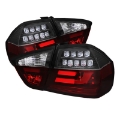Picture of Spyder BMW E90 3-Series 06-08 4Dr LED Indicator LED Tail Lights Blk ALT-YD-BE9006-LBLED-G2-BK