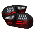 Picture of Spyder BMW E90 3-Series 06-08 4Dr LED Indicator LED Tail Lights Blk ALT-YD-BE9006-LBLED-G2-BK