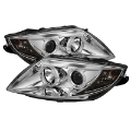 Picture of Spyder BMW Z4 03-08 Projector Headlights Halogen Model Only - LED Halo Chrome PRO-YD-BMWZ403-HL-C