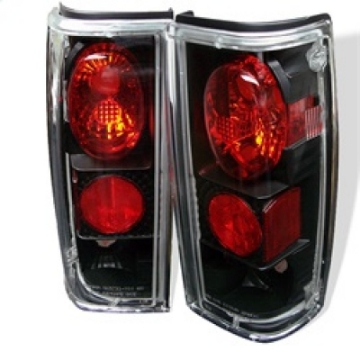 Picture of Spyder Chevy S10-S10 Blazer 82-93-GMC Jimmy 82-94 Euro Style Tail Lights Black ALT-YD-CS1082-BK