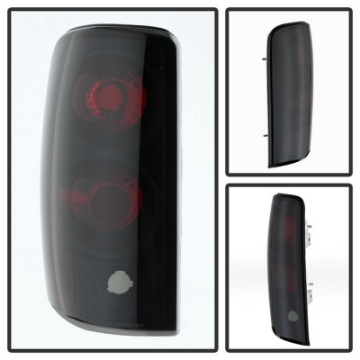 Picture of Spyder Chevy Suburban-Tahoe 1500-2500 00-06 Euro Style Tail Lights Black Smoke ALT-YD-CD00-BSM