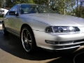 Picture of Spyder Honda Prelude 92-96 Projector Headlights LED Halo Black High H1 Low H1 PRO-YD-HP92-BK