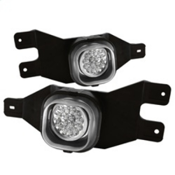 Picture of Spyder Ford F250-F350 99-04-Ford Excursion 00-05 LED Fog Lights w-Switch Clear FL-LED-FF25001-C