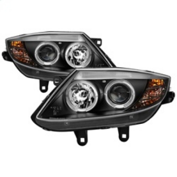 Picture of Spyder BMW Z4 03-08 Projector Headlights Halogen Model Only - LED Halo Black PRO-YD-BMWZ403-HL-BK