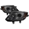 Picture of Spyder BMW Z4 03-08 Projector Headlights Halogen Model Only - LED Halo Smoke PRO-YD-BMWZ403-HL-SM
