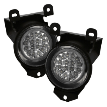 Picture of Spyder GMC Yukon Denali 99-06 Not Fit XL-SLT LED Fog Lights w-Switch Clear FL-LED-GD99-C