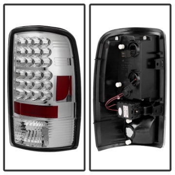 Picture of Spyder Chevy Suburban-Tahoe 1500-2500 00-06-GMC Yukon LED Tail Lights Chrome ALT-YD-CD00-LED-C
