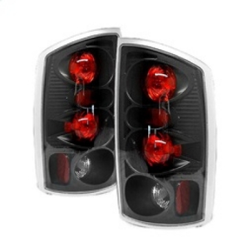 Picture of Spyder Dodge Ram 02-06 1500-Ram 2500-3500 03-06 Euro Style Tail Lights Black ALT-YD-DRAM02-BK