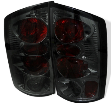 Picture of Spyder Dodge Ram 02-06 1500-Ram 2500-3500 03-06 Euro Style Tail Lights Smoke ALT-YD-DRAM02-SM
