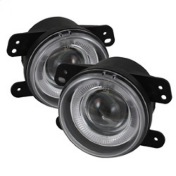 Picture of Spyder Dodge Magnum 05-08-Journey 09-10 Projector Fog Lights w-Switch Clear FL-P-DM05-HL