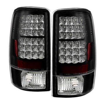 Picture of Spyder Chevy Suburban-Tahoe 1500-2500 00-06-GMC Yukon LED Tail Lights Black ALT-YD-CD00-LED-BK