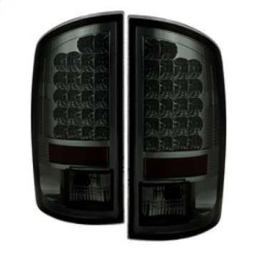 Picture of Spyder Dodge Ram 02-06 1500-Ram 2500-3500 03-06 LED Style Tail Lights Smoke ALT-YD-DRAM02-LED-SM