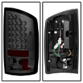 Picture of Spyder Dodge Ram 02-06 1500-Ram 2500-3500 03-06 LED Style Tail Lights Smoke ALT-YD-DRAM02-LED-SM