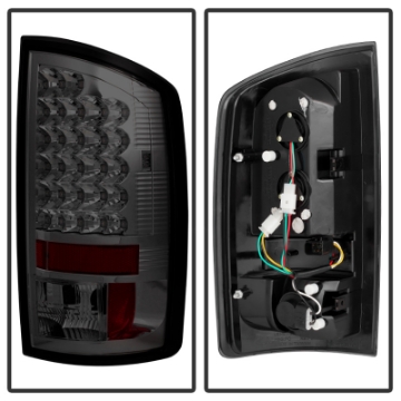 Picture of Spyder Dodge Ram 02-06 1500-Ram 2500-3500 03-06 LED Style Tail Lights Smoke ALT-YD-DRAM02-LED-SM