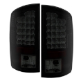 Picture of Spyder Dodge Ram 07-08 1500-Ram 07-09 2500-3500 LED Tail Lights Black Smoke ALT-YD-DRAM06-LED-BSM
