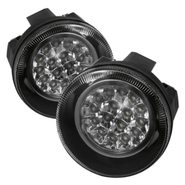 Picture of Spyder Dodge Dakota 01-04-Dodge Durango 01-03 LED Fog Lights w-Switch Clear FL-LED-DDAK01-C