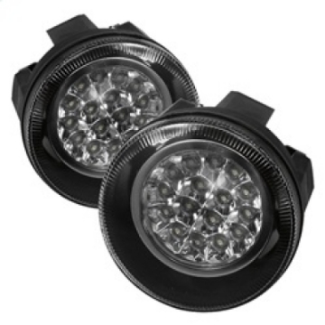 Picture of Spyder Dodge Dakota 01-04-Dodge Durango 01-03 LED Fog Lights w-Switch Clear FL-LED-DDAK01-C