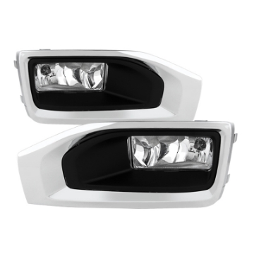 Picture of Spyder GMC Yukon-Yukon XL 2015-2017 OEM Fog Lights W-Cover and Switch Clear FL-GYD15-C