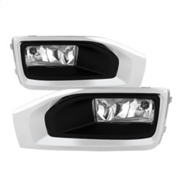 Picture of Spyder GMC Yukon-Yukon XL 2015-2017 OEM Fog Lights W-Cover and Switch Clear FL-GYD15-C
