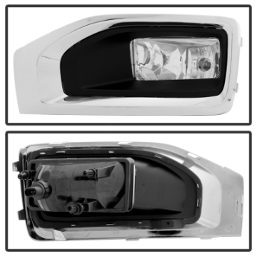 Picture of Spyder GMC Yukon-Yukon XL 2015-2017 OEM Fog Lights W-Cover and Switch Clear FL-GYD15-C