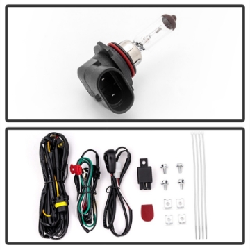 Picture of Spyder Cadillac SRX 2010-2015 OEM Style Fog Lights W-Universal Switch Clear FL-CASRX10-C