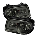 Picture of Spyder Chrysler 300C 05-10 Projector Headlights LED DRL Smoke High-Low H7 PRO-YD-C300C-DRL-SM