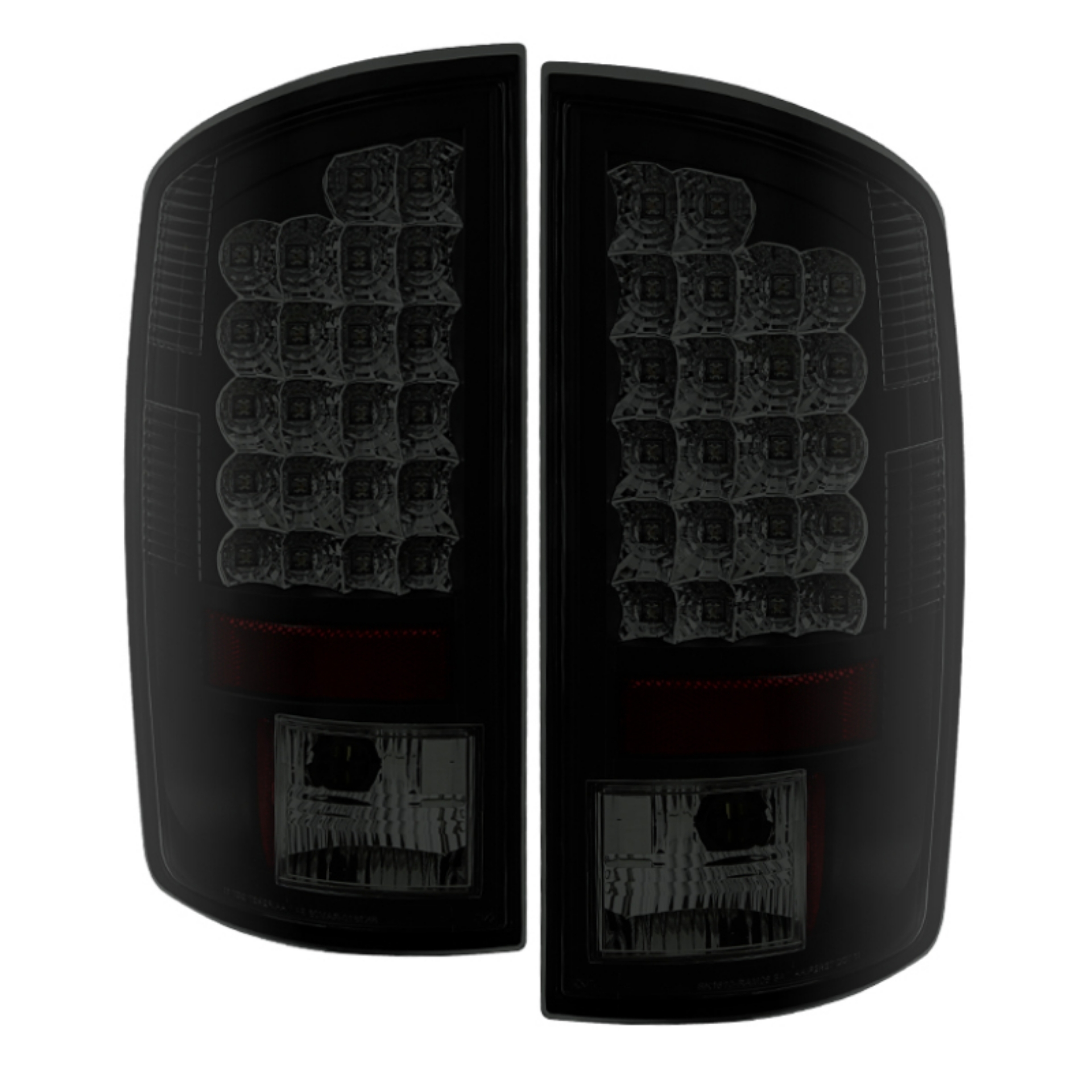 Picture of Spyder Dodge Ram 02-06 1500-Ram 2500-3500 03-06 LED Tail Light Black Smoke ALT-YD-DRAM02-LED-BSM