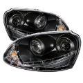 Picture of Spyder Volkswagen GTI 06-09-Jetta 06-09 Xenon-HID Model Only - DRL Black PRO-YD-VG06-HID-DRL-BK