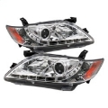 Picture of Spyder Toyota Camry 07-09 Projector Headlights DRL Chrome High H1 Low H7 PRO-YD-TCAM07-DRL-C