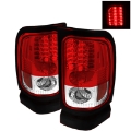 Picture of Spyder Dodge Ram 1500 94-01-Ram 2500-3500 94-02 LED Tail Lights Red Clear ALT-YD-DRAM94-LED-RC