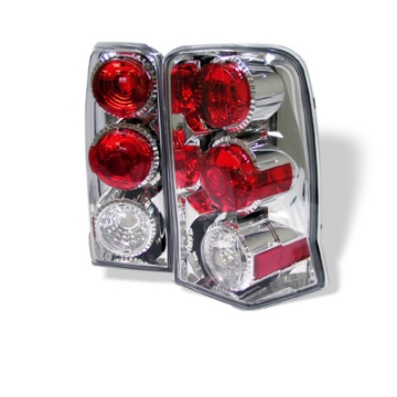 Picture of Spyder Cadillac Escalade SUV Not EXT02-06 Euro Style Tail Lights Chrome ALT-YD-CE02-C