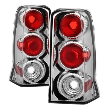 Picture of Spyder Cadillac Escalade SUV Not EXT02-06 Euro Style Tail Lights Chrome ALT-YD-CE02-C