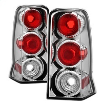 Picture of Spyder Cadillac Escalade SUV Not EXT02-06 Euro Style Tail Lights Chrome ALT-YD-CE02-C