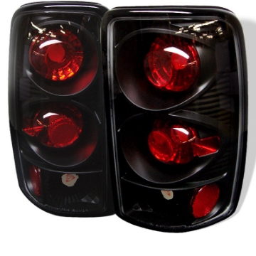 Picture of Spyder Chevy Suburban-Tahoe 1500-2500 00-06 Euro Style Tail Lights Black ALT-YD-CD00-BK