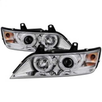 Picture of Spyder BMW Z3 96-02 Projector Headlights LED Halo Chrome High H1 Low H1 PRO-YD-BMWZ396-HL-C