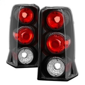 Picture of Spyder Cadillac Escalade SUV Not EXT02-06 Euro Style Tail Lights Black ALT-YD-CE02-BK