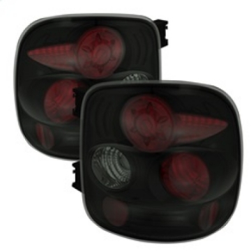Picture of Spyder Chevy Silverado Stepside 99-04 Euro Style Tail Lights Black Smoke ALT-YD-CS99STS-BSM