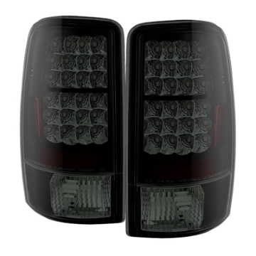 Picture of Spyder Chevy Suburban-Tahoe 1500-2500 00-06 LED Tail Lights Black Smoke ALT-YD-CD00-LED-BSM