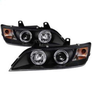 Picture of Spyder BMW Z3 96-02 Projector Headlights LED Halo Black High H1 Low H1 PRO-YD-BMWZ396-HL-BK