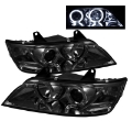 Picture of Spyder BMW Z3 96-02 Projector Headlights LED Halo Smoke High H1 Low H1 PRO-YD-BMWZ396-HL-SM