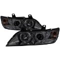 Picture of Spyder BMW Z3 96-02 Projector Headlights LED Halo Smoke High H1 Low H1 PRO-YD-BMWZ396-HL-SM