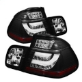 Picture of Spyder BMW E46 3-Series 02-05 4Dr Light Bar Style LED Tail Lights Black ALT-YD-BE4602-4D-LBLED-BK